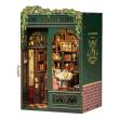 Opakowanie Miniaturowy domek mini Book Nook Księgarnia pod sową