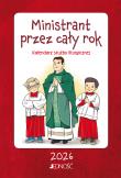 Okładka książki Ministrant przez cały rok. Kalendarz służby liturgicznej 2026
