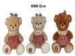 Opakowanie Miś w sukience 52cm MIX