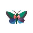 Opakowanie Model kartonowy 3D Wall Art - Acacia Butterfly