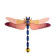 Opakowanie Model kartonowy 3D Wall Art - Pink Dragonfly