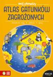 Mój pierwszy atlas gatunków zagrożonych. Mój pierwszy atlas. Autor: Zioła-Zemczak Katarzyna. Dadada.pl Okładka książki Mój pierwszy atlas gatunków zagrożonych. Mój pierwszy atlas