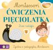 Montessori. Ćwiczenia pięciolatka. Autor: Osuchowska Marta Zuzanna, Zuzanna Pacholska-Rączka. Dadada.pl Okładka książki Montessori. Ćwiczenia pięciolatka