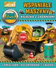 Okładka książki My first JCB Wspaniałe maszyny.Książka z zadaniami