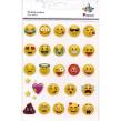 Opakowanie Naklejki 3D papierowe na piance emotki 28mm 28szt