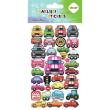 Opakowanie Naklejki 3D Puffy Cars 10x20cm HAPPY COLOR