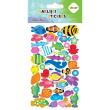 Opakowanie Naklejki 3D Puffy Fishes 10x20cm HAPPY COLOR