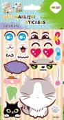 Opakowanie Naklejki 3D Soft Puffy Cat 110x205 HAPPY COLOR