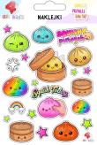 Opakowanie Naklejki dla dzieci squishy, pieróg, dumpling.