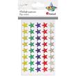 Opakowanie Naklejki foliowe Gwiazdki 15mm 400szt