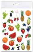 Opakowanie Naklejki Owoce