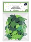 Opakowanie Naklejki piankowe samoprzylepne Leaves 72szt