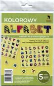 Opakowanie Naklejki przezroczyste alfabet 5 szt