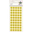 Opakowanie Naklejki wypukłe emotki 15mm żółte 50szt