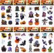 Opakowanie Naklejki żelowe halloween 6szt MIX