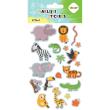 Opakowanie Naklejki Zoo 10x20cm HAPPY COLOR