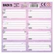 Opakowanie Nalepki na zeszyty BackUp 7 A32 (25szt) DERFORM