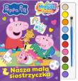 Okładka książki Nasza mała siostrzyczka. Świnka Peppa Pig. Maluję Bo Lubię