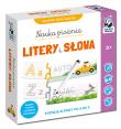 Nauka pisania. Litery i słowa. Książka + puzzle do pisania. Autor: Opracowanie zbiorowe. Dadada.pl Okładka książki Nauka pisania. Litery i słowa. Książka + puzzle do pisania