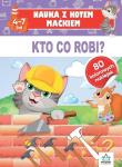 Okładka książki Nauka z kotem Maćkiem. Kto co robi?
