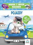 Nauka z kotem Maćkiem. Pojazdy. Autor: Hristo Dimitrov. Dadada.pl Okładka książki Nauka z kotem Maćkiem. Pojazdy