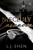 Nieczuły casanova. Autor: L.J. Shen. Dadada.pl Okładka książki Nieczuły casanova