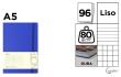Opakowanie Notatnik A5/96K indygo MIX