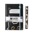 Opakowanie Notatnik A5 linia Lucky the Black Cat