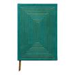 Notatnik z wegańskiego zamszu Green Linear Boxes. Wydawca: Designworks Ink. Dadada.pl Opakowanie Notatnik z wegańskiego zamszu Green Linear Boxes