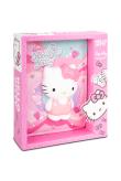 Opakowanie Notes B6 100k.Hello Kitty Pink Squishy 3D wzór 3