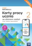 Nowa Matematyka karty pracy ze zbiorem zadań 2 zakres podstawowy EDYCJA 2025. Autor: Wej Karolina, Dorota Ponczek. Dadada.pl Okładka książki Nowa Matematyka karty pracy ze zbiorem zadań 2 zakres podstawowy EDYCJA 2025