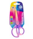 Opakowanie Nożyczki szkolne ergonomiczne Astrakids Neon 15 cm.