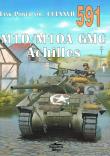 Nr 591 M10/M10A GMC Achilles. Autor: Janusz Ledwoch. Dadada.pl Okładka książki Nr 591 M10/M10A GMC Achilles