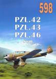Nr 598 PZL42 PZL43 PZL46 Sum. Autor: Janusz Ledwoch. Dadada.pl Okładka książki Nr 598 PZL42 PZL43 PZL46 Sum