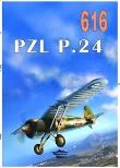 Okładka książki Nr 616 PZL P.24