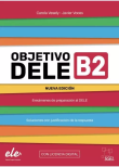 Objetivo DELE B2 Nueva Edicion 2024 + online. Autor: Teresa Bordón Martinez, Carmen Bordón Martinez. Dadada.pl Okładka książki Objetivo DELE B2 Nueva Edicion 2024 + online