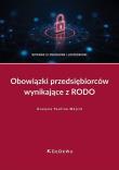 Okładka książki Obowiązki przedsiębiorców wynikające z RODO w.3