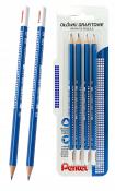 Opakowanie Ołówek drewniany CB60T 2HB+22B-4B blister