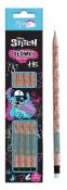 Opakowanie Olówek z gumką Stitch Black 6szt