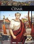 Oni tworzyli historię - Cezar. Autor: Gabella Mathieu, Andrea Meloni. Dadada.pl Okładka książki Oni tworzyli historię - Cezar