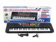 Opakowanie Organki 54 klawiszy z mikrofonem ładowarka USB
