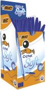 Opakowanie Paczka Długopis niebieski BIC Cristal Soft  50szt.
