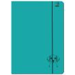 Opakowanie Paczka Teczka A4 z gumką Labrador turkus 5 sztuk