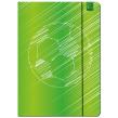 Opakowanie Paczka Teczka A4 z gumką Piłka zielona 5 sztuk