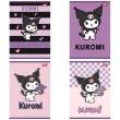 Opakowanie Paczka Zeszyt A5 32k. linia Kuromi mix pakiet 15 sztuk