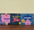 Okładka książki PAKIET Atomy, Planety, Mózgi
