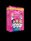 Pakiet Emi i Tajny Klub Superdziewczyn. Nigdy więcej nudy / Kółko hiszpańskiego / Na scenie. Autor: Agnieszka Mielech. Dadada.pl Okładka książki Pakiet Emi i Tajny Klub Superdziewczyn. Nigdy więcej nudy / Kółko hiszpańskiego / Na scenie