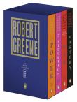 Okładka książki Pakiet Robert Greene 4-Book Boxed Set. The 48 Laws of Power / The Art of Seduction / The 33 Strategies of War / Mastery