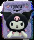 Pamiętnik pluszowy A5 3D Kuromi KU00010. Wydawca: Kids Euroswan. Dadada.pl Opakowanie Pamiętnik pluszowy A5 3D Kuromi KU00010