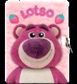 Pamiętnik pluszowy A5 3D Lotso LTS00009. Wydawca: Kids Euroswan. Dadada.pl Opakowanie Pamiętnik pluszowy A5 3D Lotso LTS00009